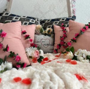 Surprising your husband with a thoughtfully decorated room