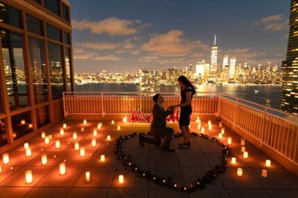 Late Night Candle decoration for your Perfect date